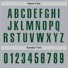 Load image into Gallery viewer, Custom Gray Green Performance Golf Polo Shirt