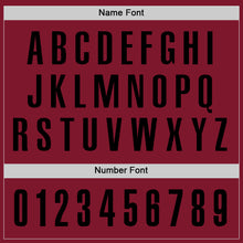 Load image into Gallery viewer, Custom Crimson Black-Cream Performance Golf Polo Shirt