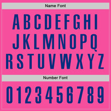 Load image into Gallery viewer, Custom Pink Royal Performance Golf Polo Shirt