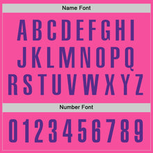 Load image into Gallery viewer, Custom Pink Purple Performance Golf Polo Shirt