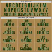 Load image into Gallery viewer, Custom Old Gold Green Performance Golf Polo Shirt