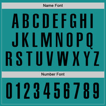 Load image into Gallery viewer, Custom Aqua Black Performance Golf Polo Shirt