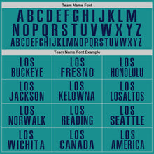 Load image into Gallery viewer, Custom Aqua Navy Performance Golf Polo Shirt