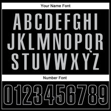 Load image into Gallery viewer, Custom Black Black-Gray Performance Vapor Golf Polo Shirt