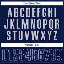 Load image into Gallery viewer, Custom Navy Navy-Gray Performance Vapor Golf Polo Shirt