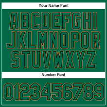 Load image into Gallery viewer, Custom Kelly Green Kelly Green Black-Old Gold Performance Vapor Golf Polo Shirt