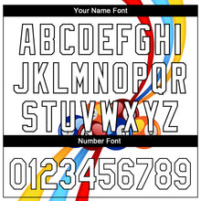 Load image into Gallery viewer, Custom White Black 3D Pattern Design Billiards Performance Polo Shirt