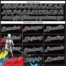 Load image into Gallery viewer, Custom Black White 3D Pattern Design Golfing Performance Golf Polo Shirt