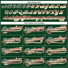 Load image into Gallery viewer, Custom Green Vintage USA Flag-Cream Performance Vapor Golf Polo Shirt