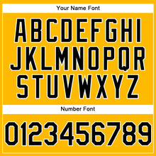 Load image into Gallery viewer, Custom Gold Black-White Performance Vapor Golf Polo Shirt