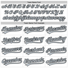 Load image into Gallery viewer, Custom White Silver-Black Performance Vapor Golf Polo Shirt