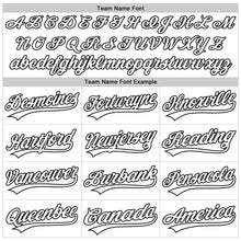 Load image into Gallery viewer, Custom White Black Performance Vapor Golf Polo Shirt