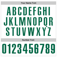 Load image into Gallery viewer, Custom White Kelly Green Performance Vapor Golf Polo Shirt