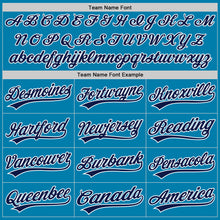 Load image into Gallery viewer, Custom Panther Blue Navy-White Performance Vapor Golf Polo Shirt