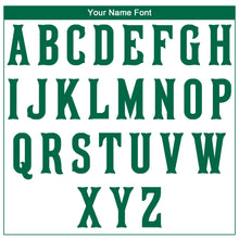 Load image into Gallery viewer, Custom White Kelly Green-Red Mexico Two Tone Performance Golf Polo Shirt