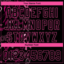 Load image into Gallery viewer, Custom Black Pink 3D Pink Ribbon Breast Cancer Awareness Month Women Health Care Support Performance Golf Polo Shirt