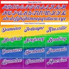 Load image into Gallery viewer, Custom Rainbow Gold-Purple 3D Pattern Design Pride Month Love Is Love LGBT Performance Golf Polo Shirt