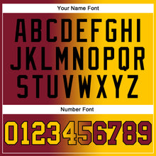 Load image into Gallery viewer, Custom Stitched Crimson Yellow-Black Gradient Fashion Sports Pullover Sweatshirt Hoodie