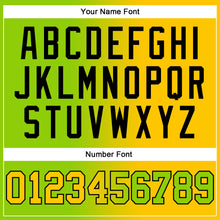 Load image into Gallery viewer, Custom Stitched Neon Green Yellow-Black Gradient Fashion Sports Pullover Sweatshirt Hoodie