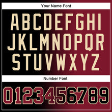 Load image into Gallery viewer, Custom Stitched Black Crimson-City Cream Gradient Fashion Sports Pullover Sweatshirt Hoodie