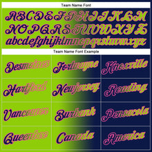 Load image into Gallery viewer, Custom Stitched Navy Neon Green-Pink Gradient Fashion Sports Pullover Sweatshirt Hoodie