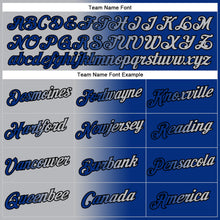 Load image into Gallery viewer, Custom Stitched Royal Gray-Black Gradient Fashion Sports Pullover Sweatshirt Hoodie