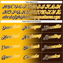 Load image into Gallery viewer, Custom Stitched Brown Gold-Cream Gradient Fashion Sports Pullover Sweatshirt Hoodie