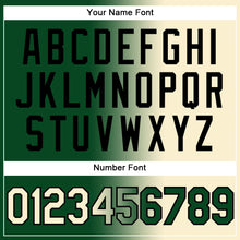 Load image into Gallery viewer, Custom Stitched Green Cream-Black Gradient Fashion Sports Pullover Sweatshirt Hoodie