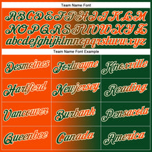 Load image into Gallery viewer, Custom Stitched Green Orange-Cream Gradient Fashion Sports Pullover Sweatshirt Hoodie
