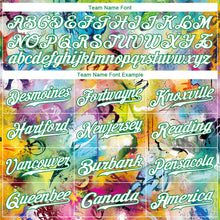 Load image into Gallery viewer, Custom Scratch Graffiti Pattern White-Kelly Green 3D Authentic Baseball Jersey