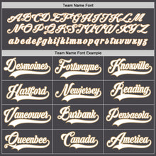 Load image into Gallery viewer, Custom Steel Gray White-Old Gold Hockey Jersey