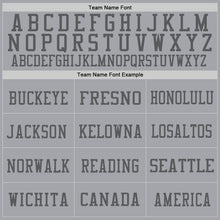 Load image into Gallery viewer, Custom Gray Light Blue-Steel Gray Mesh Authentic Football Jersey