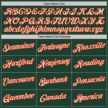 Load image into Gallery viewer, Custom Green Cream-Red Performance T-Shirt