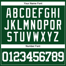 Load image into Gallery viewer, Custom Green White Authentic Baseball Jersey