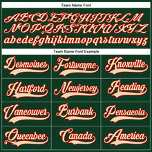 Load image into Gallery viewer, Custom Green City Cream-Red Hockey Lace Neck Jersey