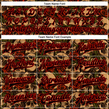 Load image into Gallery viewer, Custom Black Red Rose Skull Fashion 3D Bomber Full-Snap Varsity Letterman Jacket