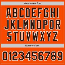 Load image into Gallery viewer, Custom Orange Brown-White Bomber Full-Snap Varsity Letterman Two Tone Jacket