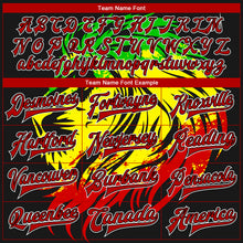 Load image into Gallery viewer, Custom Black Red-Kelly Green Black History Month Lion 3D Pattern Design Bomber Full-Snap Varsity Letterman Jacket