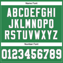 Load image into Gallery viewer, Custom Grass Green White-Gray Mesh Authentic Football Jersey