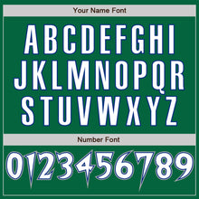 Load image into Gallery viewer, Custom Kelly Green White-Royal Authentic Baseball Jersey