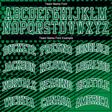 Load image into Gallery viewer, Custom Kelly Green Kelly Green-Black Round Neck Sublimation Basketball Suit Jersey