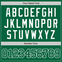 Load image into Gallery viewer, Custom Kelly Green Kelly Green-White Authentic Baseball Jersey