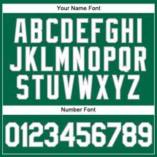 Load image into Gallery viewer, Custom Kelly Green White Pinstripe Gray Authentic Baseball Jersey