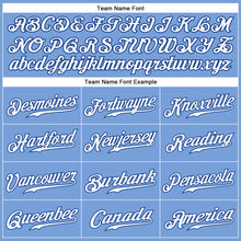 Load image into Gallery viewer, Custom Light Blue White-Royal Authentic Sleeveless Baseball Jersey