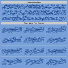 Load image into Gallery viewer, Custom Light Blue Light Blue-Royal Authentic Baseball Jersey