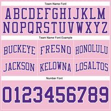 Load image into Gallery viewer, Custom Light Pink Purple-White Authentic Throwback Basketball Shorts