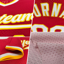 Load image into Gallery viewer, Custom Light Pink Royal-White Authentic Throwback Baseball Jersey