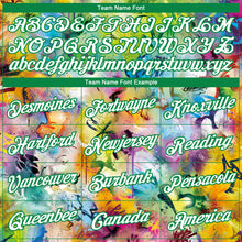 Load image into Gallery viewer, Custom Graffiti Pattern White-Kelly Green Scratch 3D Long Sleeve Performance T-Shirt