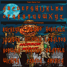 Load image into Gallery viewer, Custom 3D Pattern Halloween Pumpkins Horror Night Long Sleeve Performance T-Shirt