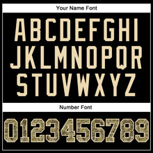 Load image into Gallery viewer, Custom Black Camo-Cream Long Sleeve Performance T-Shirt